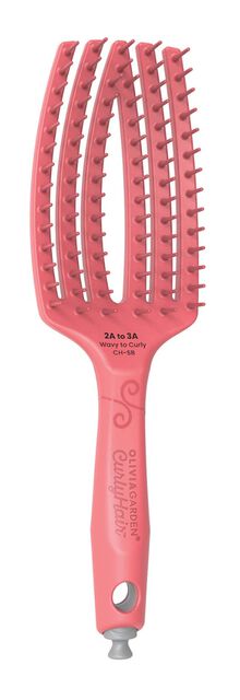 Olivia Garden CurlyHair Single Bristle Vented Brush Olivia Garden CurlyHair Single Bristle Vented Brush